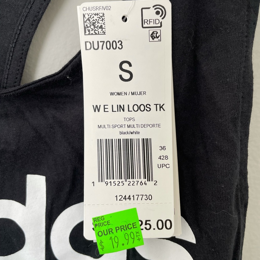 NWT Adidas Racerback Tank - Picture 3 of 3
